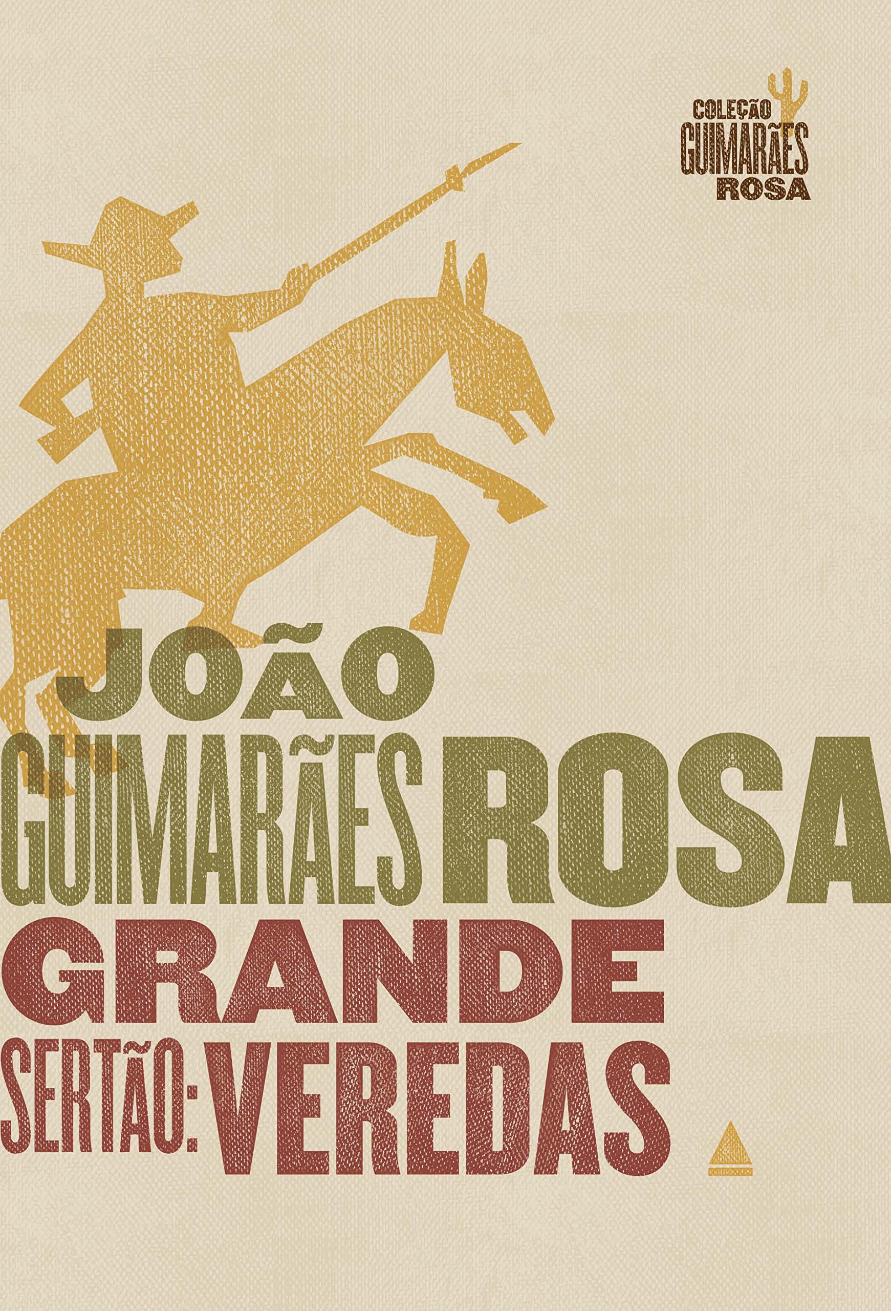 Imagem da capa de uma edição do livro Grande Sertão: Veredas, de João Guimarães Rosa.